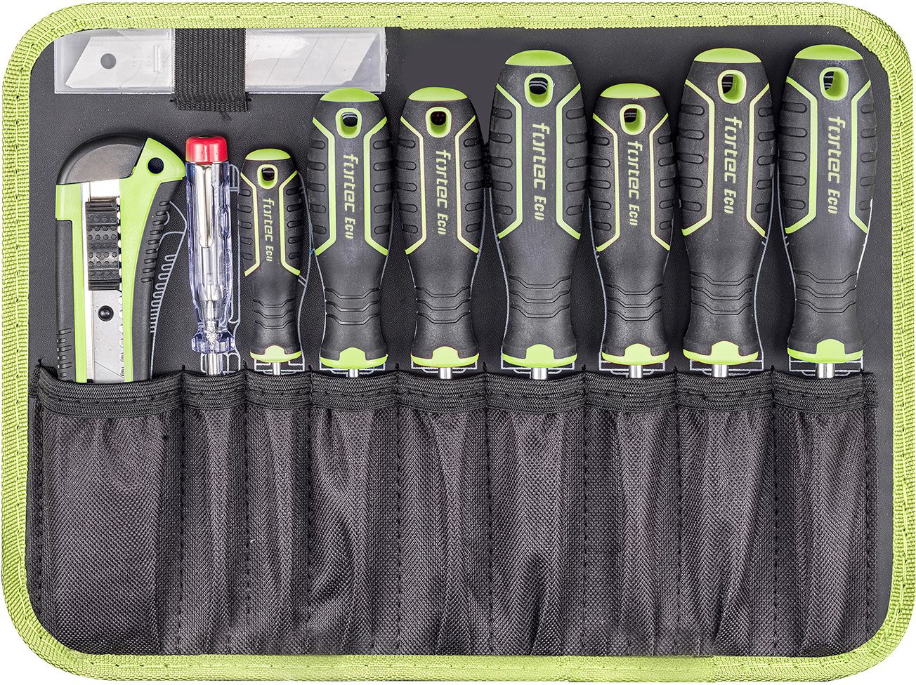 Fortec Alu-Werkzeugkoffer Eco 127-tlg. - Werkzeugkoffer,Sortimentskoffer,Behälter