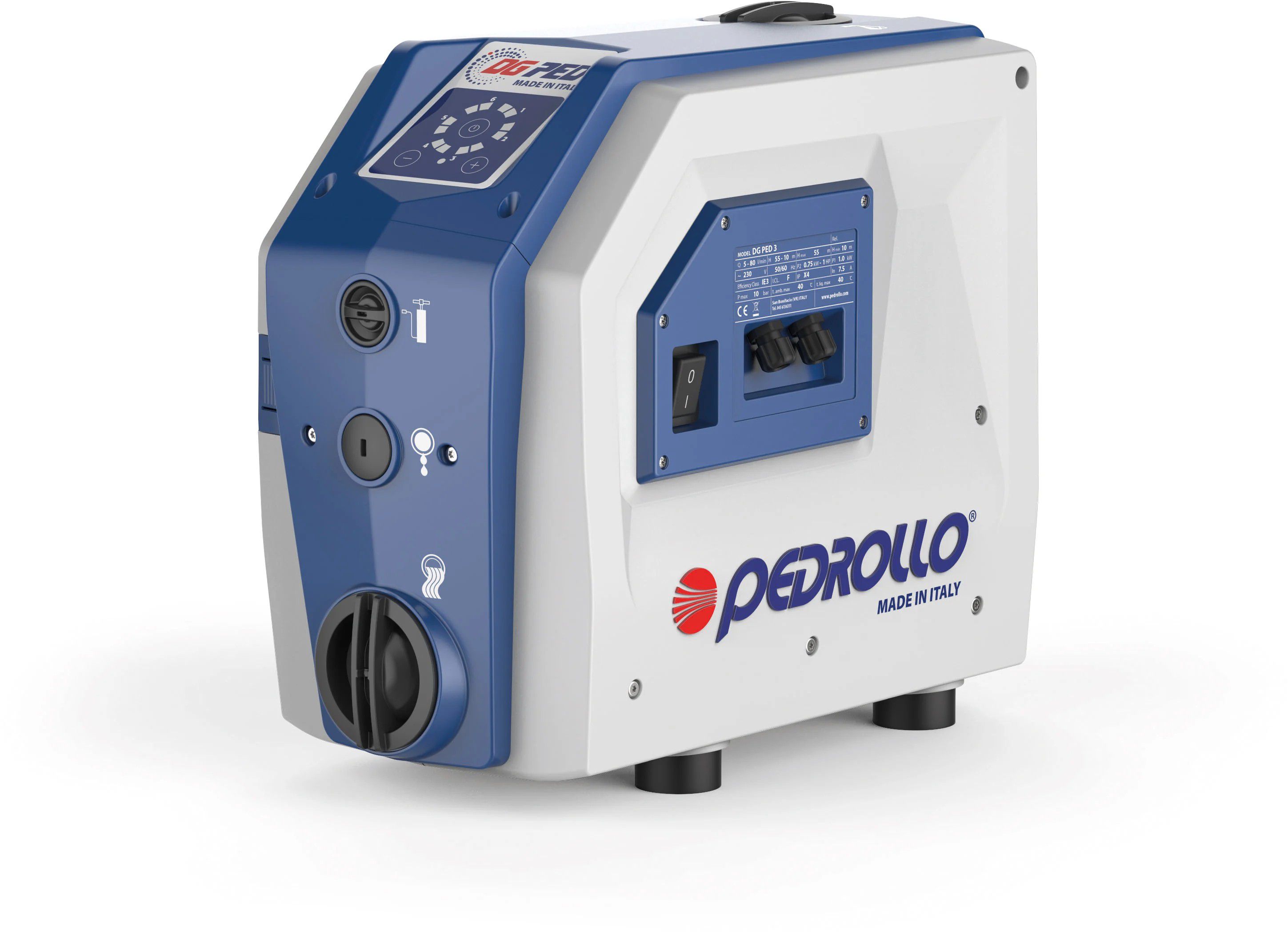 Automatisches Druckerhöhungssystem mit Frequenzumrichter, DGPED 3 - Wasser