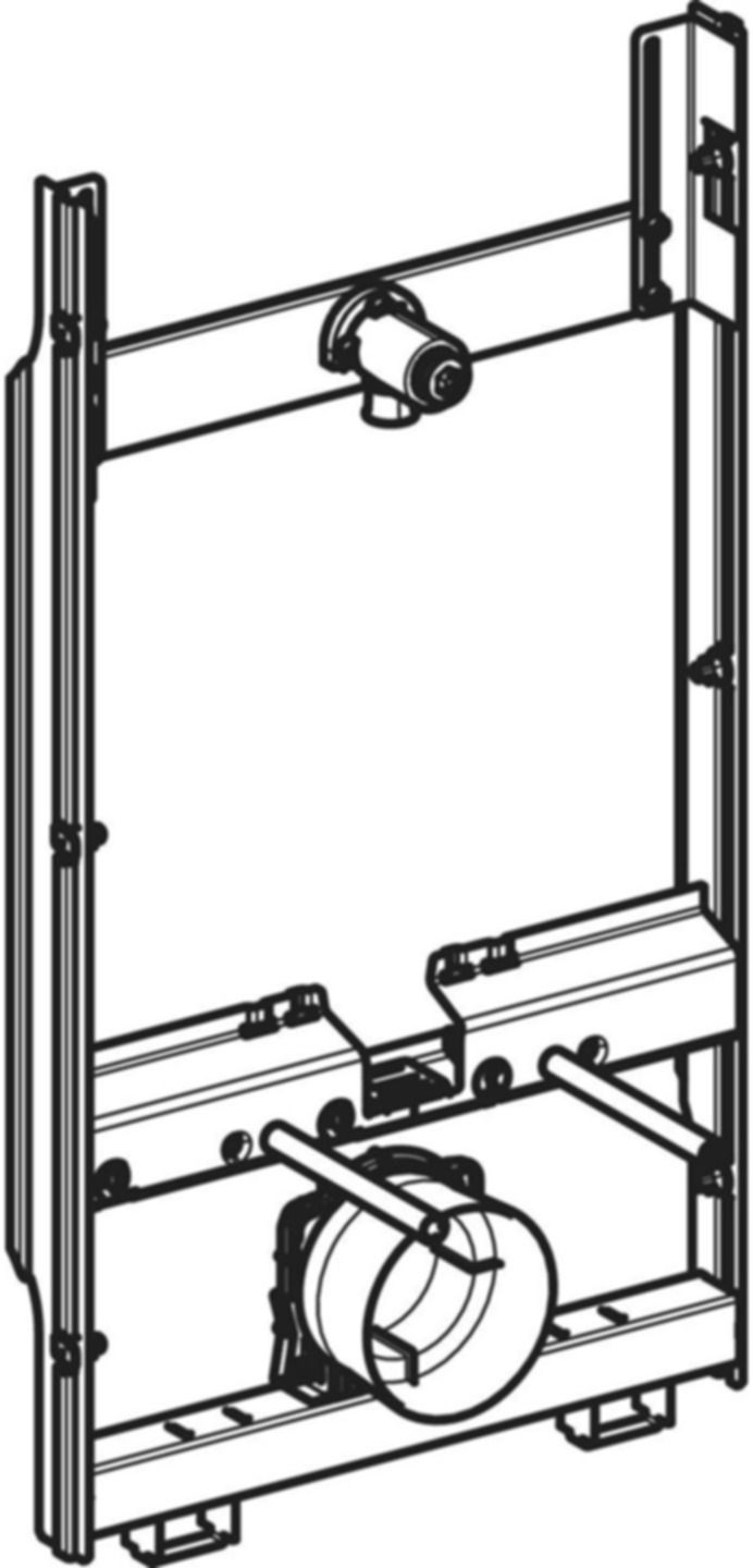 Wand-WC-Element für Zweistückanlagen 461.206.00.2 - Geberit-GIS