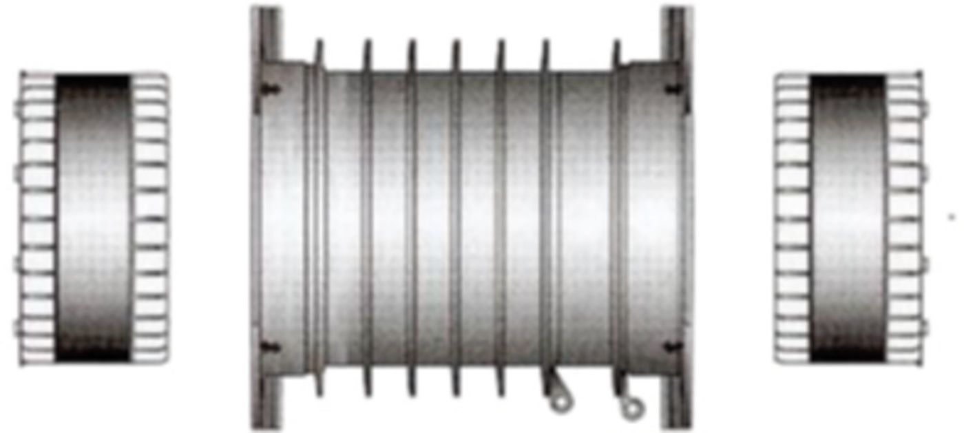 RDS evolution kompl. L=300mm Nr.1041 DN 200 für Rohre 50-125mm - RDS-Mauerdurchführung