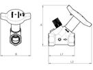 Strangregulierventil HydroControl A PN 25 11/4 1067630 - Oventrop Strangregulierventile