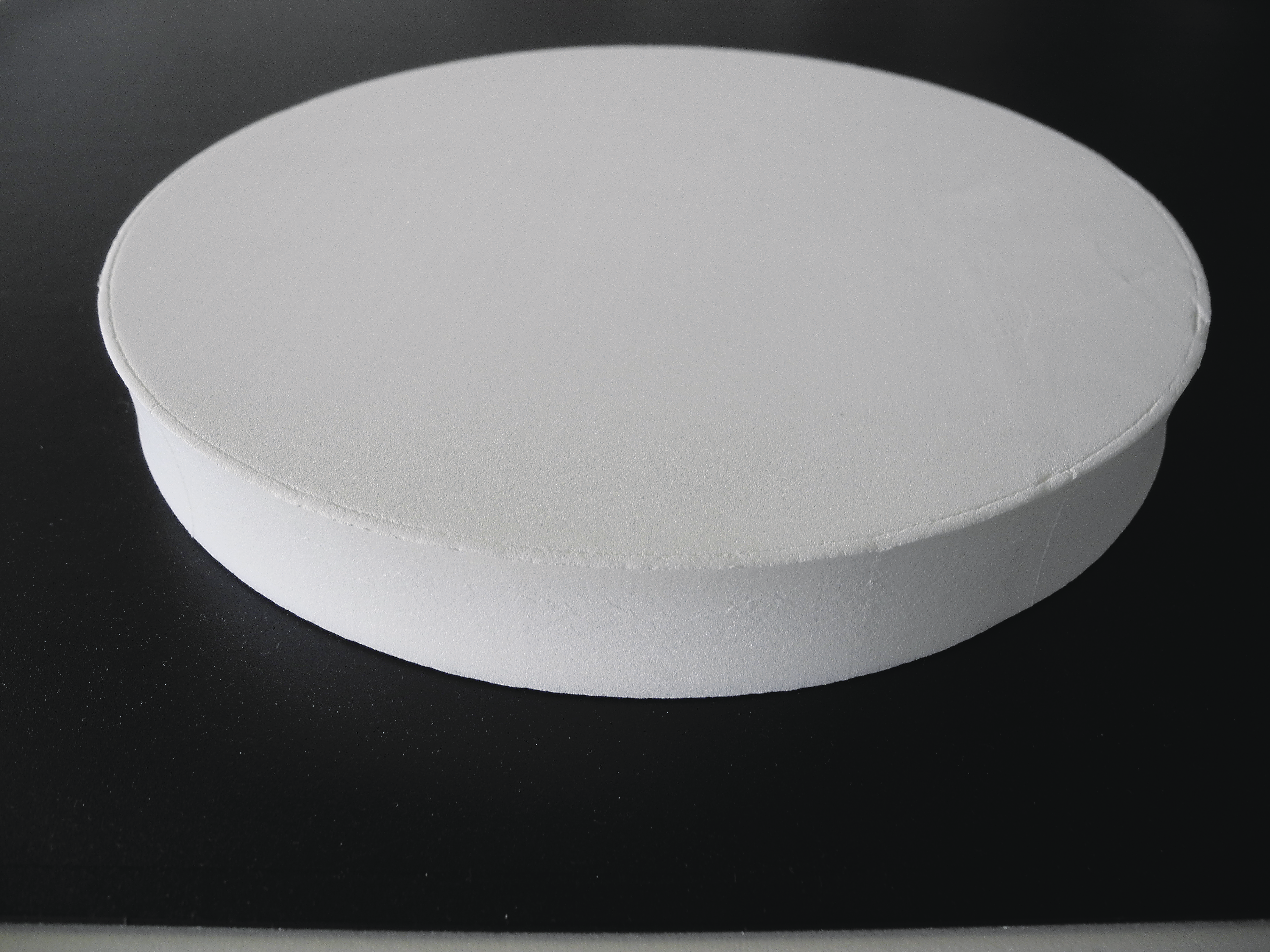 Zentrier-Rondellen für Fundamentrohre PE-Schaumstoff XPE, weiss, NW: 315mm - Kabelschutz Formstücke netto
