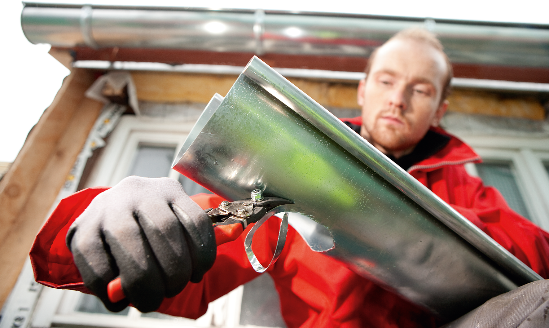 ERDI Ideal-Schere, Rechts, klein und wendig D15A, L=180mm - Spenglerwerkzeuge