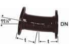 Flanschenbogen 11° PN 10/16 Fig. 2036 DN 150 - Von Roll Flanschenformstücke