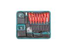 TECHNOCRAFT PP-Werkzeugkoffer "PRO TROLLEY" IP65 213 tlg. , fahrbar , Wasserdicht - Werkzeugkoffer,Sortimentskoffer,Behälter