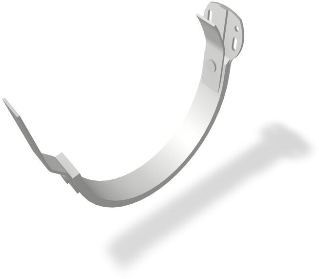 PREFA Stirnbretthaken für Kastenrinnen 333 mm Naturblank 525201 - PREFA Dachentwässerungssysteme