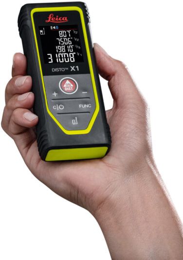 LEICA Disto X1 Reichweite 0.05-100m, IP65 - Längenmessen