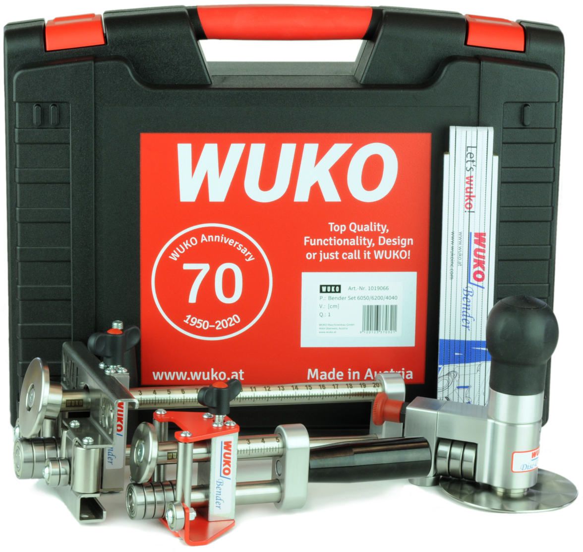 WUKO Bender Jubiläumsset 75 Jahre 6050/6200/4040 - Spenglerwerkzeuge