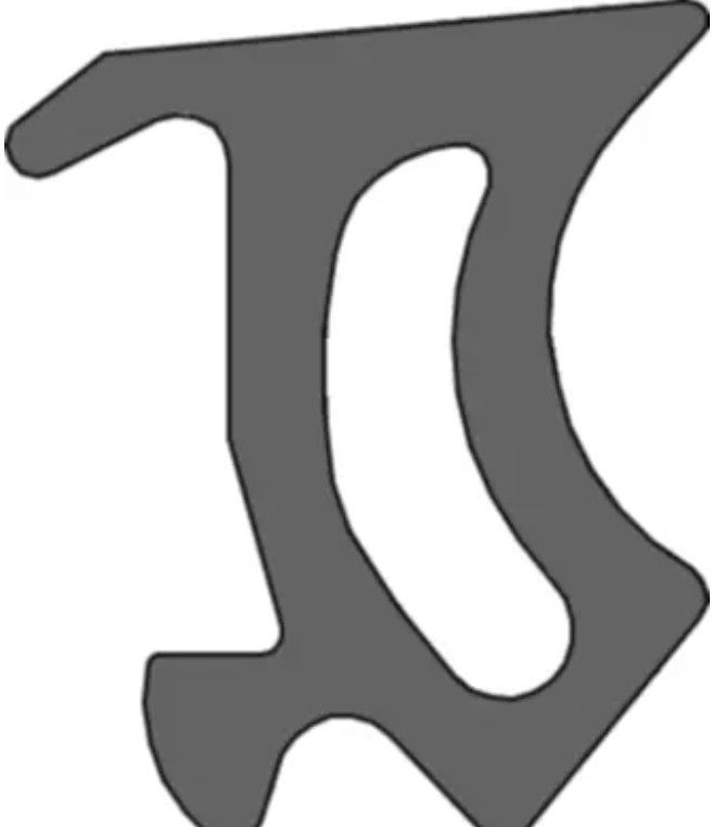 Dichtungsprofil für Trockenverglasung für Glas 13 mm, schwarz, für Einhängeblech, mit ro - INOXTECH-Handlauf-/Geländer-System