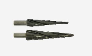 TIVOLY Stufenbohrer XL HSS tialN TSP Spitze Schaft 10 , 1x 5 - 16 mm , 1x 8 - 22mm im Blister - Bohren