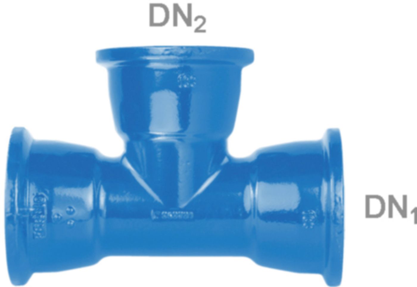 STM-Tee 3M Fig. 2856 DN 150/150 - Von Roll Steckmuffenformstücke