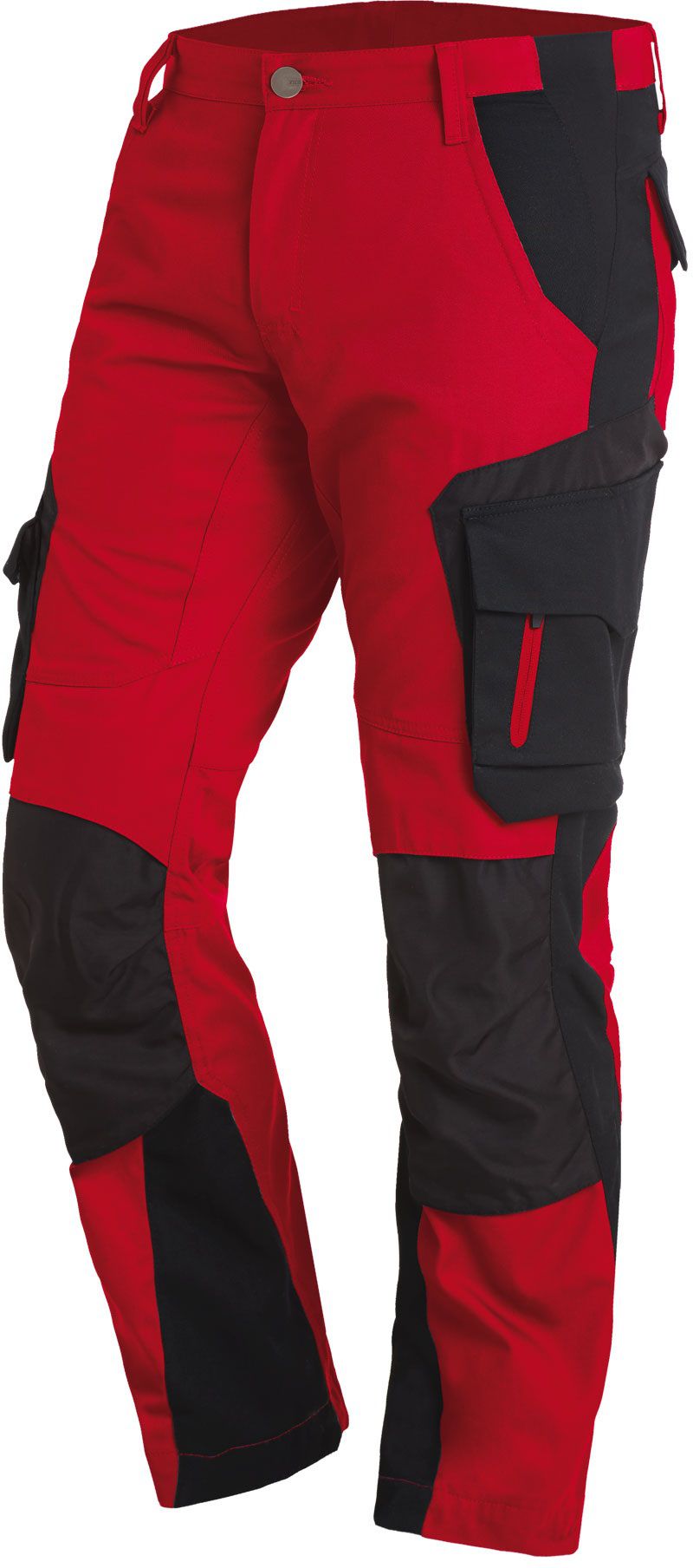 FHB FLORIAN Arbeitshose rot-schwarz Gr. 25 - Textilien