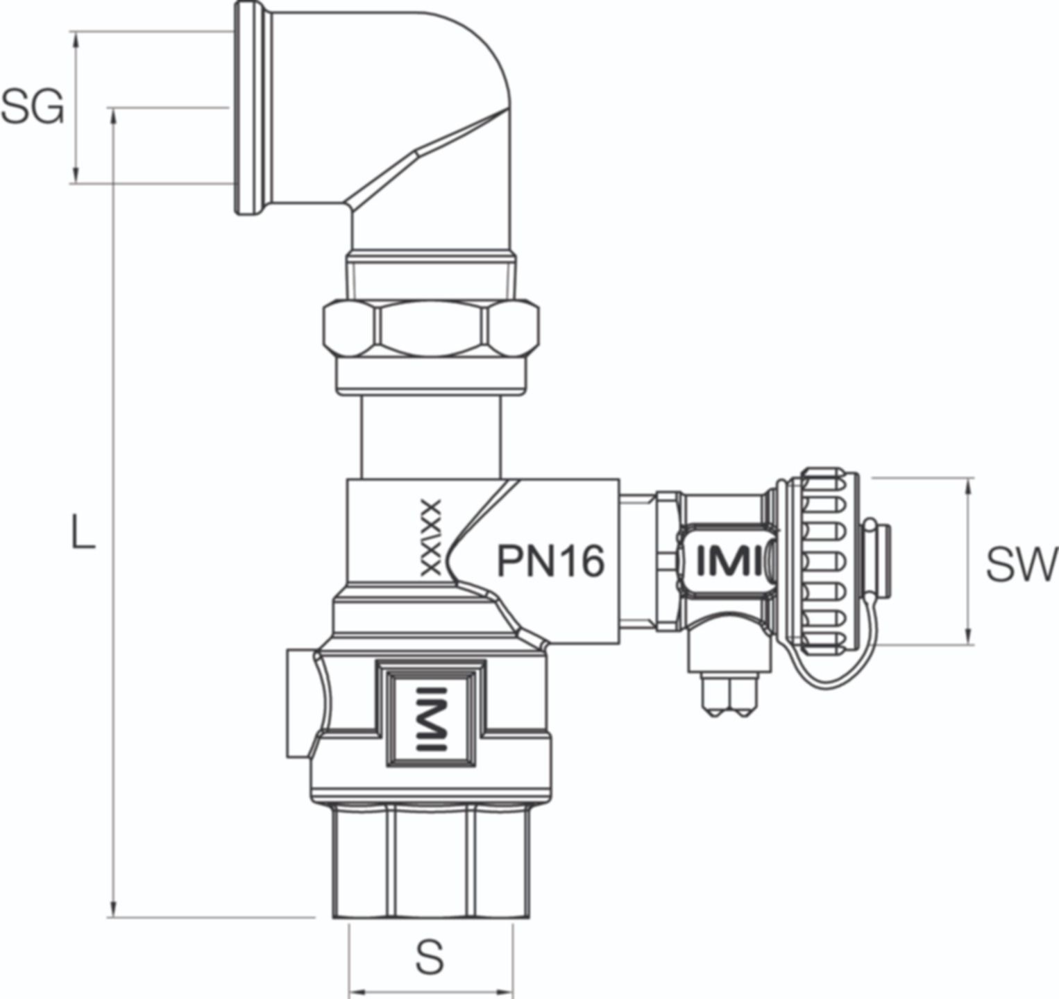 Anschlussset DLV 20 A 3/4" 746 2000 für Statico SU - Pneumatex Zubehör