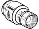 Übergangsverschraubung 25mm- 1" 652.583.00.1, Überwurfmutter Rotguss - Geberit-Push Fit-Formstücke