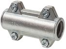 Dichtschelle lang EPDM L= 140mm 11/4" 42.4mm verzinkt, Wasser 16 bar 775 712 054 - GF Primofit