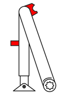 Dormakaba Rastfeststellarm zu TS 72,73,83 mit Abschaltung - Türöffner, Türschliesser, Türfeststeller