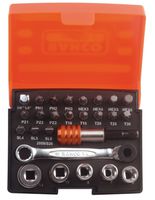 BAHCO Steckschlüssel-Satz 1/4" 26-Teilig - Schlüsselwerkzeuge