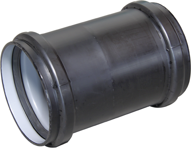 Doppelmuffen aus PEHD NW: 315mm - PE Formstücke gespritzt