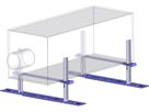 Starshift Bügel Typ 4, flach, 250mm 5230 für Schalungsboxen und Wannen - Schänis-Einlegerohrschellen Starfix