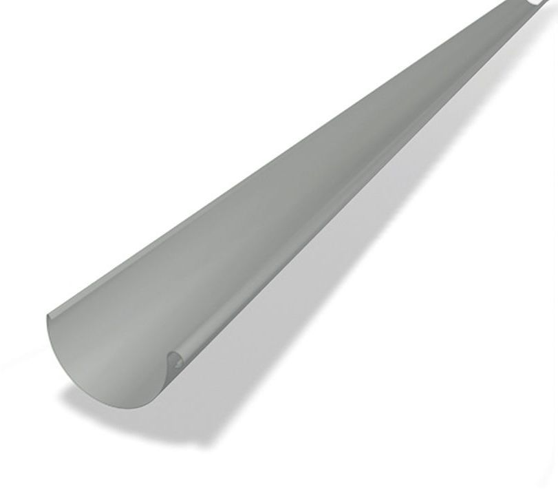 PREFA Hängerinne à 3 M 333 mm Zinkgrau 572230 - PREFA Dachentwässerungssysteme