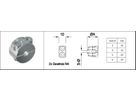 Klemmring leichte Ausführung Seil-Ø 4 mm 1.4301 - INOXTECH-Handlauf-/Geländer-System