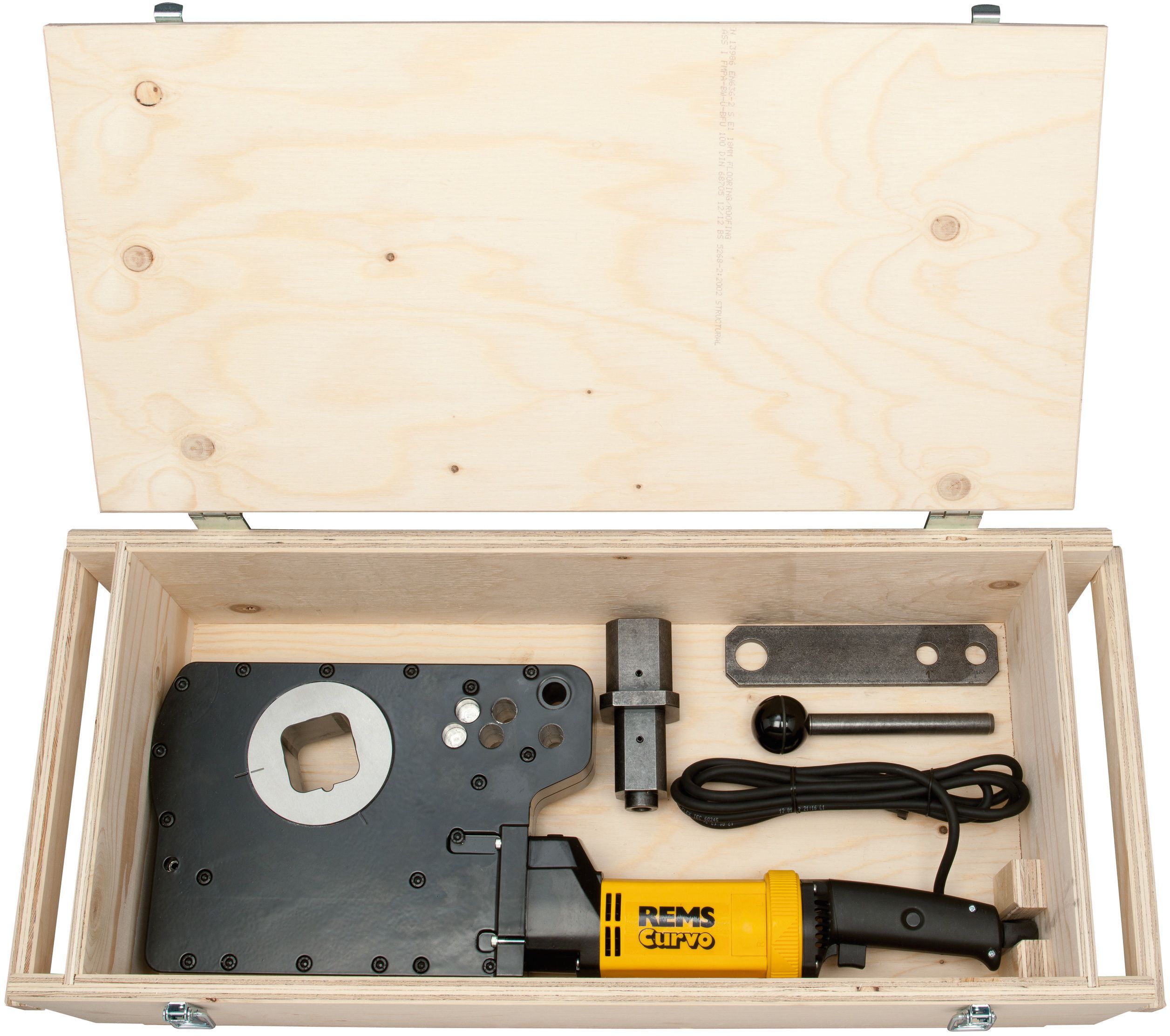 REMS elektr. Rohrbieger Curvo 50 Basic-Pack 580110 RSEV - Sanitärwerkzeuge