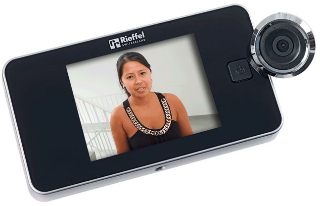 Türspion Digital DTS Standard DTS-STANDARD 3.2" - Vorhängeschloss, Sicherheitsbeschläge