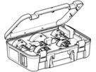 Set Rohrschaber in Koffer 56-110mm 359.916.00.1 für PE und Silent - Geberit Werkzeuge und Zubehör