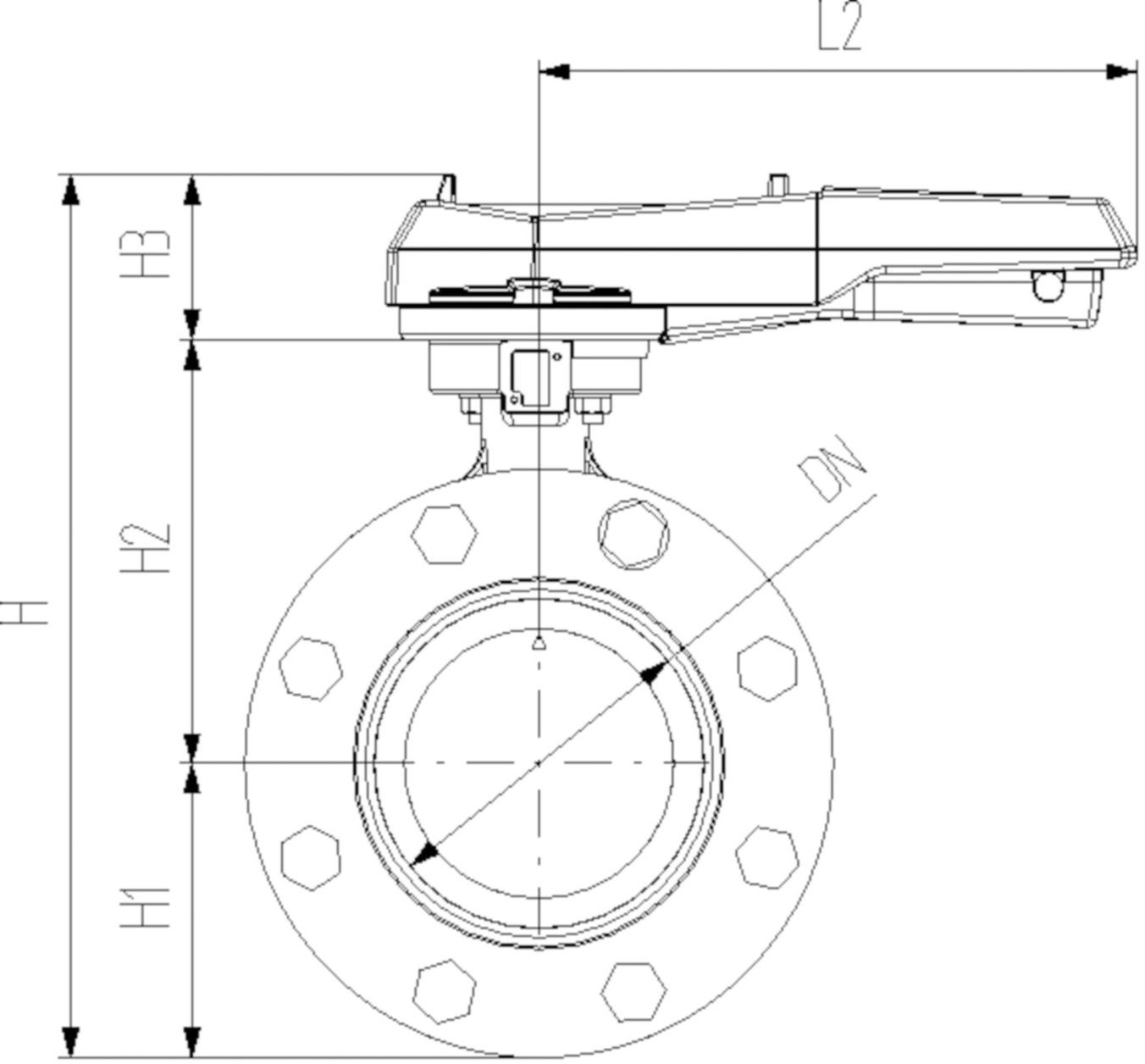 COOL-FIT Absperrklappen Typ 567 140mm beidseitig Stutzenfitting 138 567 316 - GF COOL-FIT 2.0