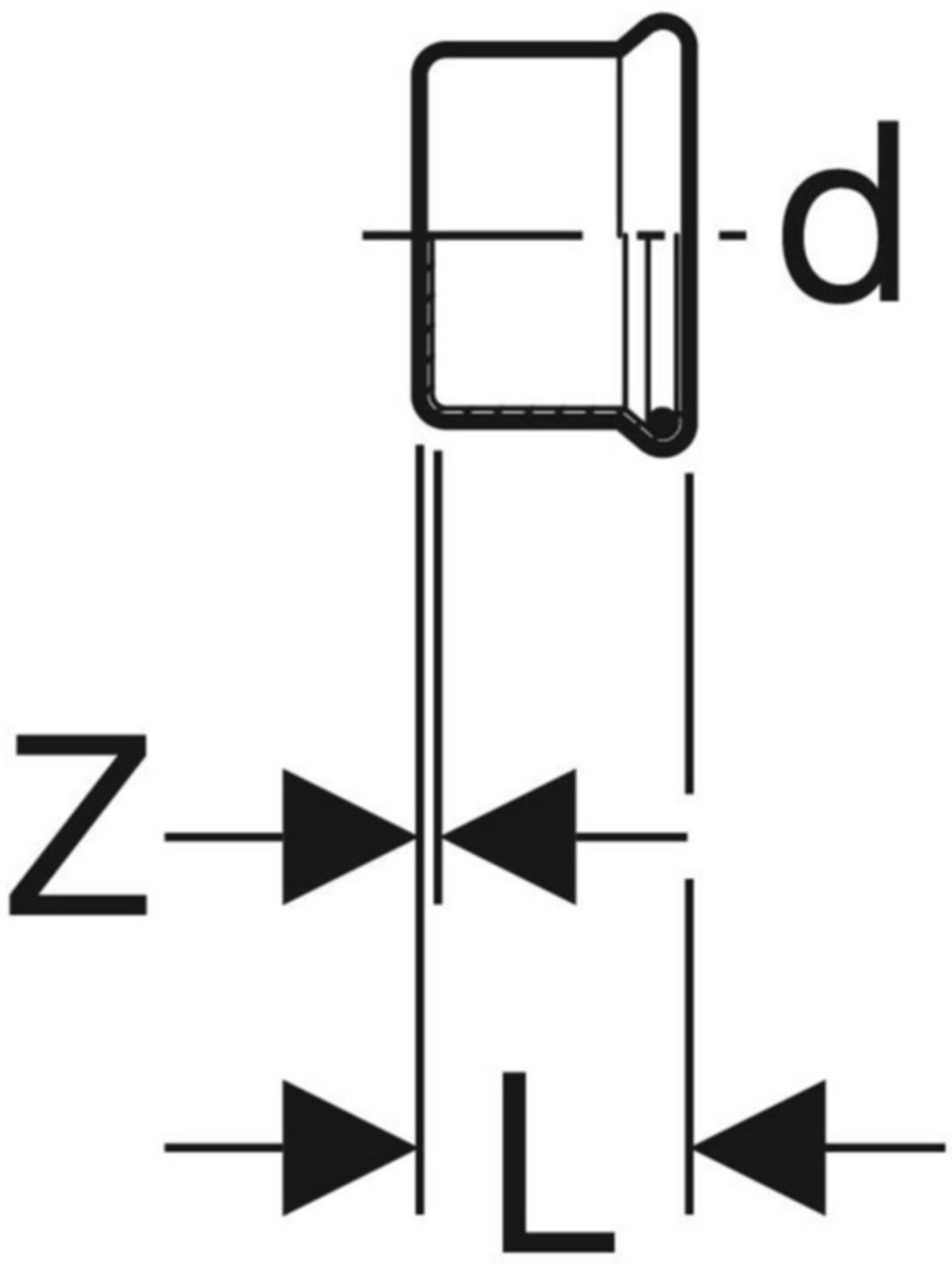Verschlusskappe 54mm 43218 - Mapress Therm Formstücke