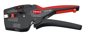 KNIPEX Automatische Abisolierzange NexStrip 1272; L= 190mm , 0.03-10.0 mm² - Zangen, Schneiden