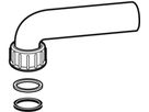 Anschlussbogen 90° Innenrundgewinde und Dichtung d 48mm - 60x1/8" 152.214.16.1 - Geberit-Sifon + Apparateanschlüsse