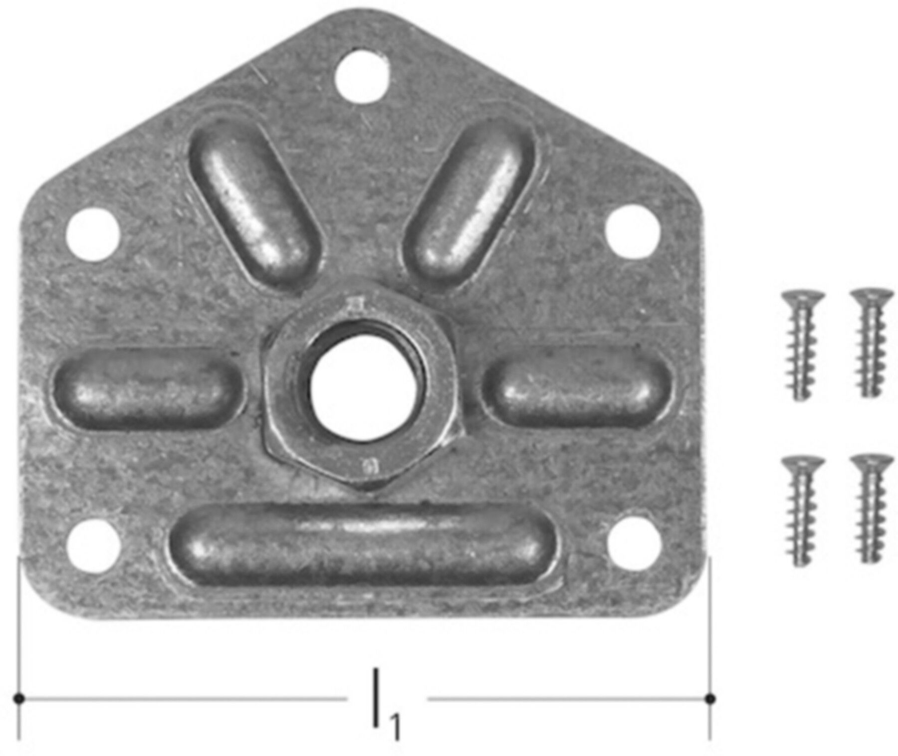 Befestigungs-Set M12 5409.005 - JRG Sanipex-Rohre und Formstücke
