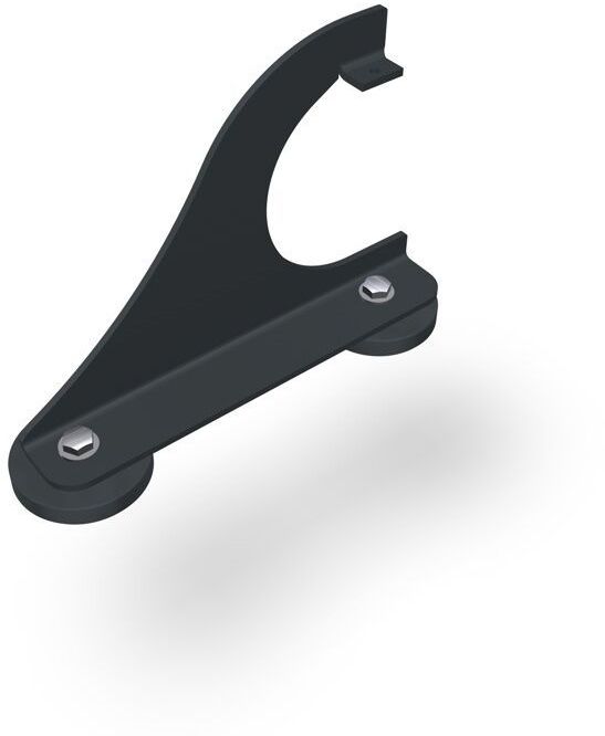 PREFA Gebirgsschneefangstütze 19 P.10 Dunkelgrau, VE 2 Stk. - PREFA Dachsysteme