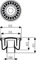 Fig. 1601 010 02 1to epoxiert - Bodenabläufe von Roll