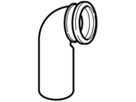Wandklosett-Bogen 90° kurz 367.925.16.1 d 110/ 90mm - Geberit-PE-Formstücke