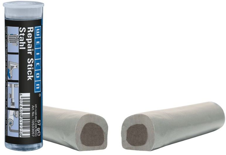 WEICON Repair-Stick, Stahl, d'grau 115g, -35°C bis +120°C - Schmieren