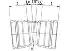 STM-Bogen 2M Novo-Sit MMK 11° DN 80 - WILD Steckmuffenformstücke