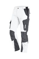 FHB FLORIAN Arbeitshose weiss-anthrazit Gr. 102 - Textilien