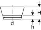 Schutzstopfen zu Wandklosettmuffe 90mm 366.820.00.6 - Geberit-PE-Formstücke