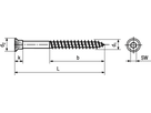 Univers Toproc® Mini-Topspan St vzb BN20916 Ø4,5x27 SW3 / 2335/0 - Bossard Schrauben