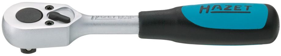 HAZET Umschaltknarre 863P, 1/4", 20 Zähne - Steck- und Drehmomentschlüssel