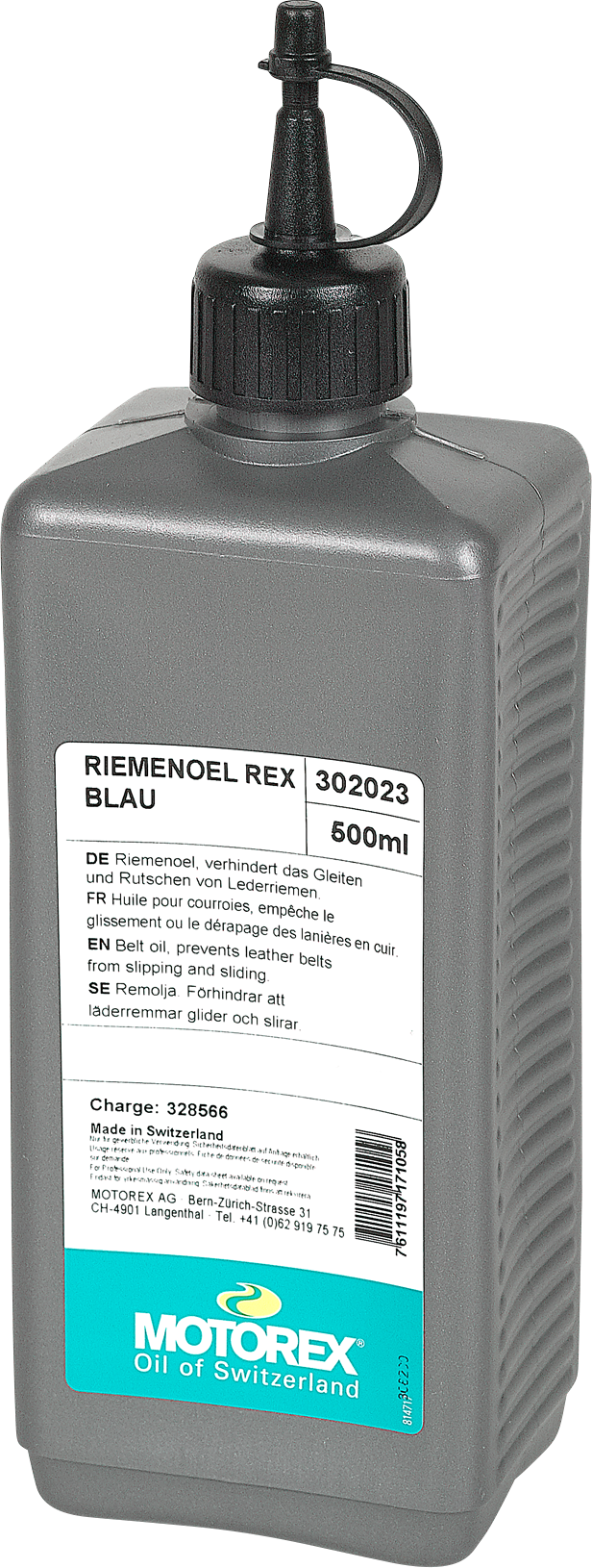 MOTOREX Riemenöl REX blau, Flasche à 500ml - Schmieren