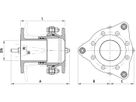 Vario kurz 0°-10° 8010 DN 50 - Hawle Flanschformstücke