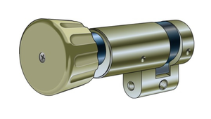 KABA Drehknopf-Halbzylinder Typ M1514D 42.5/53.5mm, ohne Schlüssel - Kaba 8, Lagerprodukt