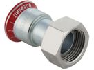 Übergangsverschraubung 22mm- 3/4" 25049 Überwurfmutter vernickelt - Mapress-Heizungs-Formstücke