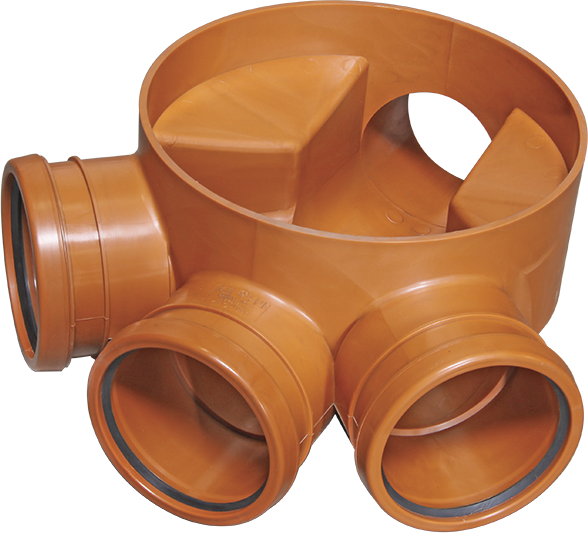 Canplast Rapid PP Schachtboden NW: 400/160mm gespritzt - Kunststoffschachtböden