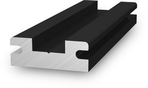Schienenverbinder InsertionRail, schwarz eloxiert K2 2002765 - K2 Unterkonstruktionen