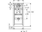 Duofix Urinal-Element Universal Typ 112/130 111.621.00.2 - Geberit-Duofix