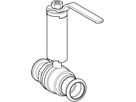 Kugelhahn 28mm 94965 mit Betätigungshebel abgesetzt - Geberit Systemventile / Armaturen